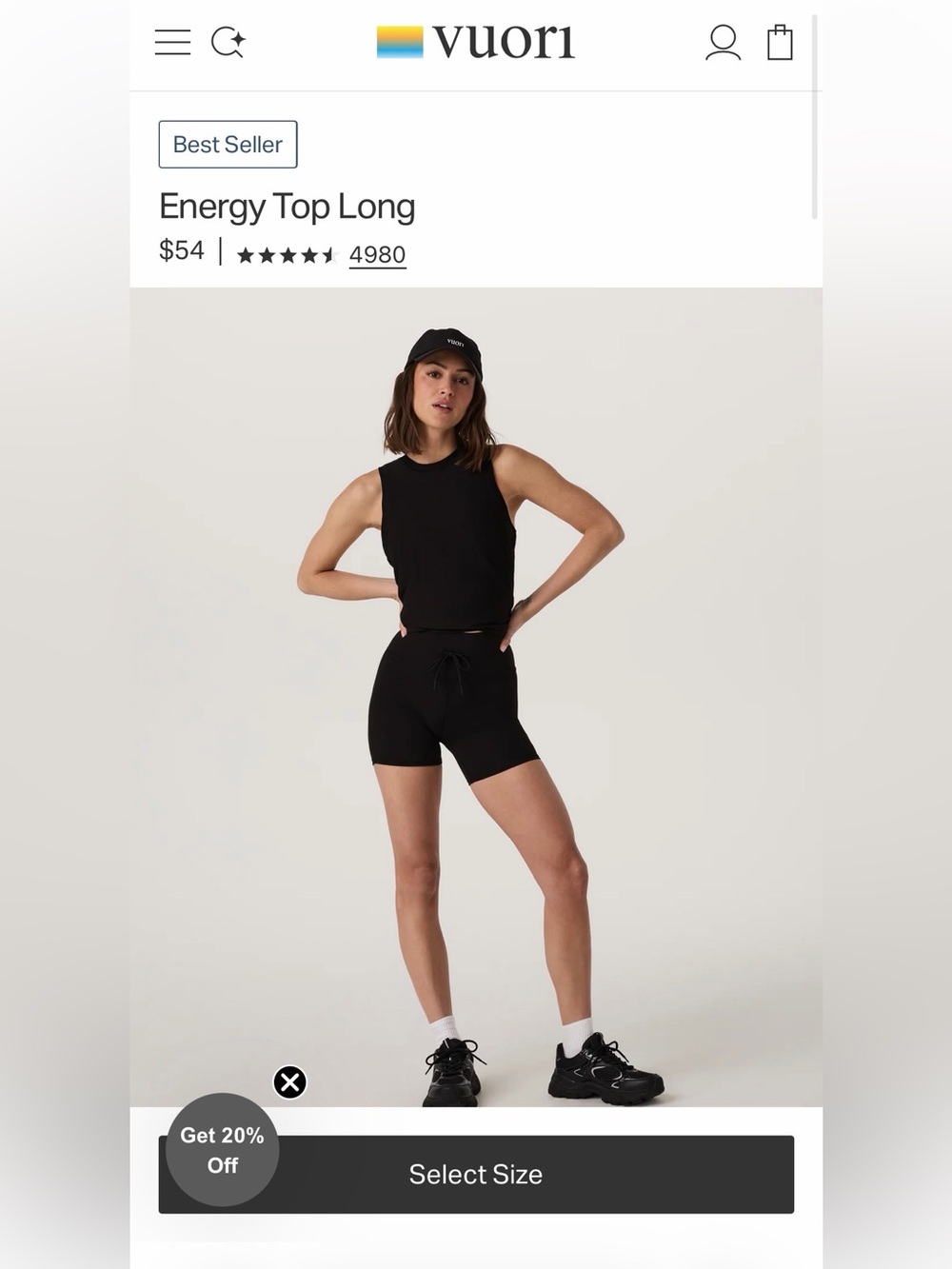 NWT Vuori Energy Tank 🔥